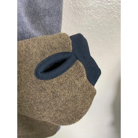 Kuhl Mens Alpenwurx Fleece Full Zip Jacket Size Medium Brown Faux Sherpa Outdoor - Picture 10 of 16